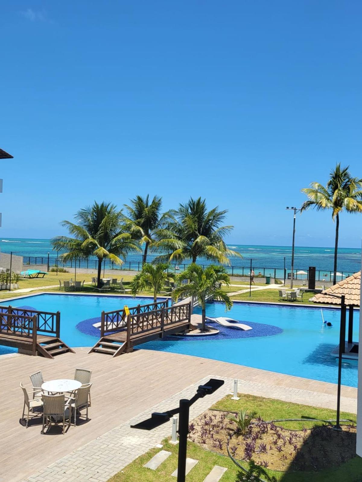 Flat Fantastico Na Beira Mar Em Tamandare Appartement Buitenkant foto
