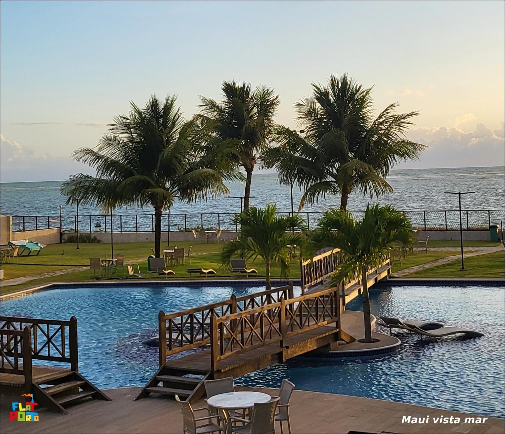 Flat Fantastico Na Beira Mar Em Tamandare Appartement Buitenkant foto